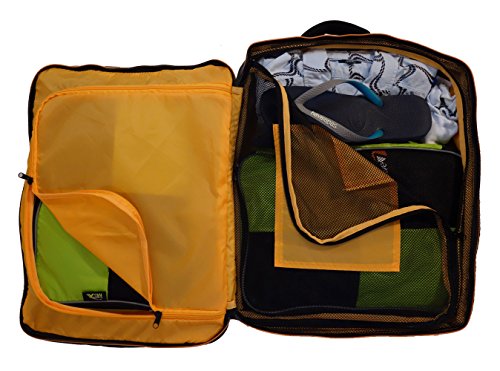Cabin Max Edinburgh - Maleta de Cabina y Mochila de Portátil - Compartimento Acolchado para Portátil o iPad - Mochila Ligera y Elegante de 50x40x20 cm Embarque Prioritario de Ryanair