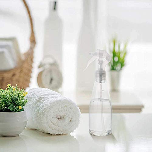 cailiya 4 Pcs 200 ml Botella de Spray Vacías Plástico, Spray Pulverizador Agua de Gatillo, Bote Spray Pulverizador para Plantas, Lejía, Limpieza, Jardinería y Cocina