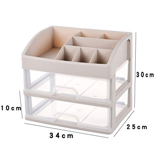 Caja de Almacenamiento cosmética Transparente de plástico Tipo de cajón de múltiples Capas Lápiz Labial de Escritorio Joyería Productos para el Cuidado de la Piel Caja de exhibición de almac