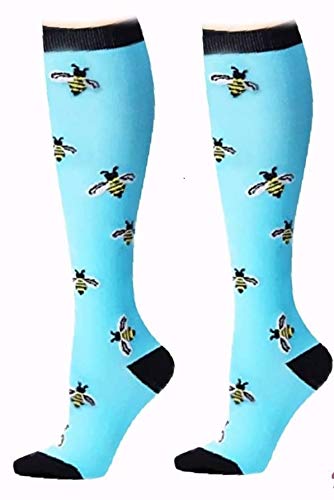 Calcetines-medias de compresión, hombres y mujeres,IDEAL,embarazo, deporte, running, recuperación muscular, jornadas laborales. Tres pares mejoran circulación, dolores(Paquete 1)