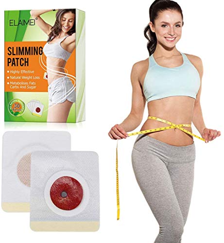 Calcomanía para adelgazar, Parche Slim Wonder [30 piezas] Calcomanía para adelgazar, Quemador de grasa para el vientre, Cintura de cubos, Adelgazamiento rápido y modelado