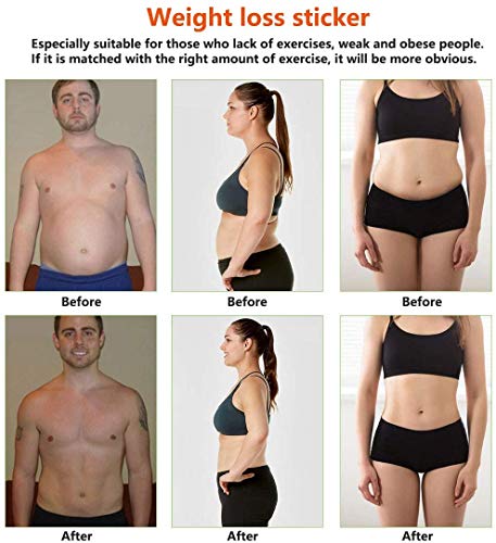 Calcomanía para adelgazar, Parche Slim Wonder [30 piezas] Calcomanía para adelgazar, Quemador de grasa para el vientre, Cintura de cubos, Adelgazamiento rápido y modelado