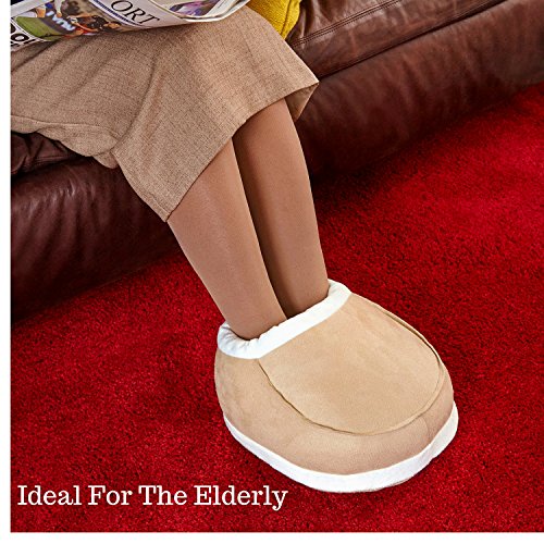 Calentador de pie natural - No requiere electricidad ni USB - Calor instantáneo - Mantiene los pies y los tobillos calientes - Solución a la mala circulación, artritis en los pies - Úselo en casa o tr