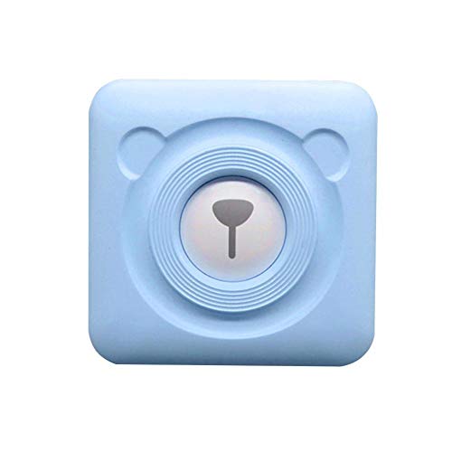Calistouk Impresora térmica inalámbrica pequeña Bluetooth Impresora fotográfica móvil para teléfonos