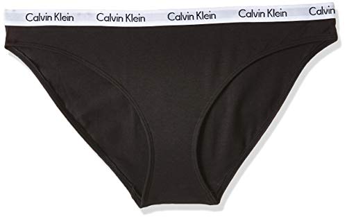 Calvin Klein Carousel-Bikini Sujetador, Negro (BLACK 001), Large para Mujer