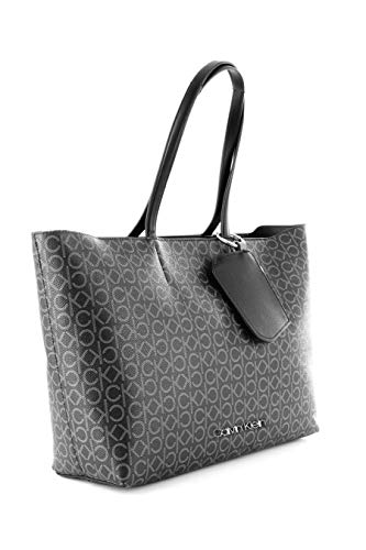 Calvin Klein CK debe ?Medium shopper bolsa Monogram? Monogram Black Monogram