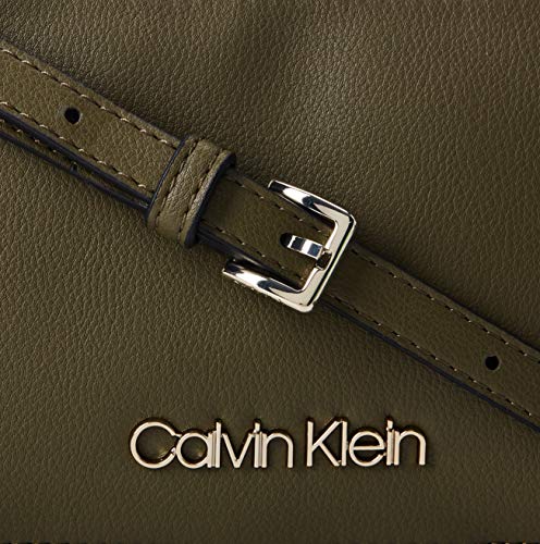 Calvin Klein - Ck Must Psp20 Camerabag, Bolsos bandolera Mujer, Verde (Drk Olive), 7x12x18 cm (W x H L)
