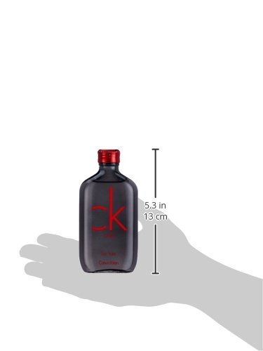 Calvin Klein Ck One Red Edition - Agua de tocador vaporizador para hombre, 100 ml