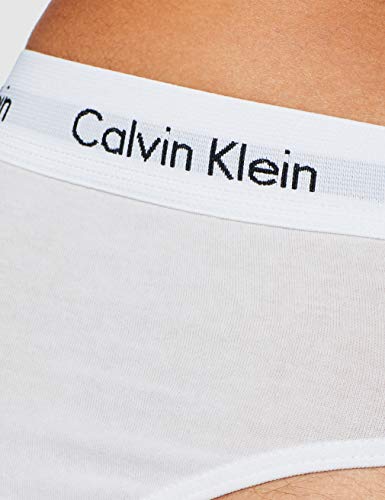 Calvin Klein Cotton Stretch-3er Calcetines, Blanco (White), Small (Pack de 3) para Hombre