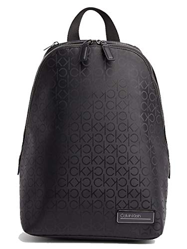Calvin Klein Industrial Mono Round Backpack Black