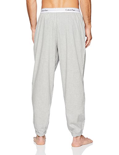 Calvin Klein Jogger Pantalones de Pijama, Gris (Heather Grey 080), M para Hombre