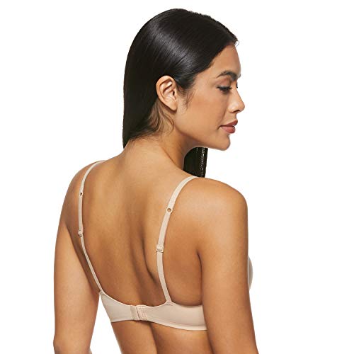 Calvin Klein Perfectly Fit-Memory Touch Push-up Sujetador, Beige (Bare 20n), 90D para Mujer