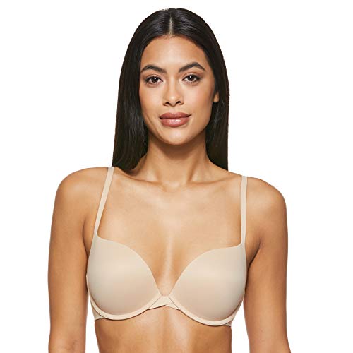 Calvin Klein Perfectly Fit-Memory Touch Push-up Sujetador, Beige (Bare 20n), 90D para Mujer