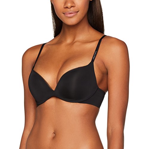 Calvin Klein Plunge (PP) Sujetador con Push-up, Negro (Black 001), 70B (Talla del Fabricante: 0B32) para Mujer