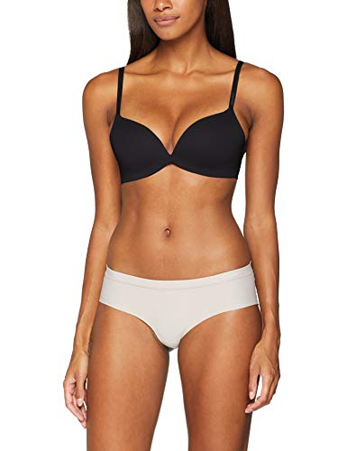 Calvin Klein Plunge Sujetador con Push-up, Negro (Black 001), 90B (Talla del Fabricante: 0B34) para Mujer