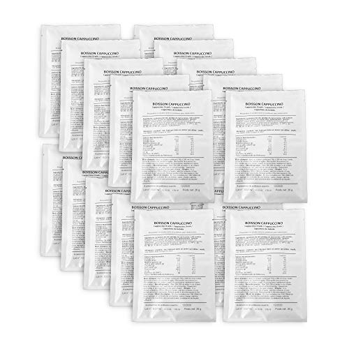 CALYFORM Batidos Proteínas para Adelgazar Rápido (En Sobres) Batidos Saciantes para Perder Peso | Bebida Proteína en Polvo Dieta Proteica (Batido Capuccino, 20 Sobres)