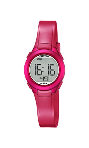 Calypso K5677/4 - Reloj de Pulsera Unisex, Plástico, Color Rosa