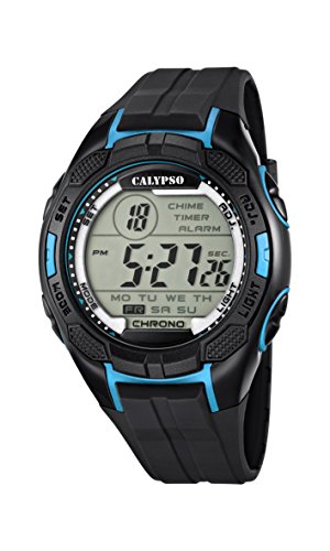 Calypso watches K5627/2 - Reloj de Pulsera Hombre, plástico, Color Negro