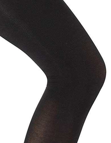 CALZITALY Leotardos Para Mujer | Medias De Algodón | 100 Den | Negro, | S, M, L, Xl | Calcetería Italiana | (S/M, Negro)