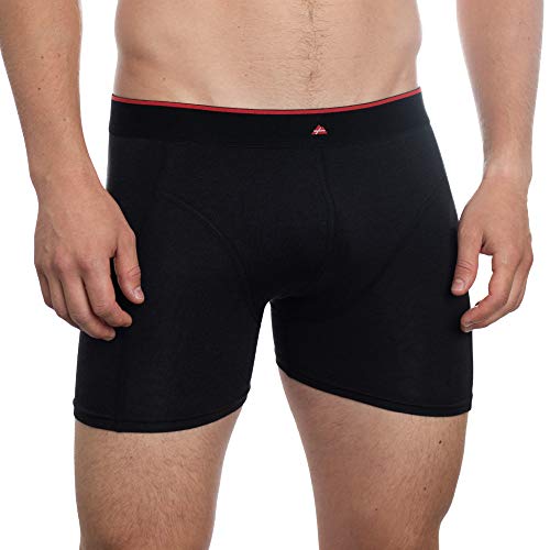 Calzoncillos Boxer de Bambú para Hombre, Pack de 3, Ropa Interior Antibacteriana y Ultra Suave, Ajustados, Comodidad Superior, Negro, Blanco, Gris, Multipack (1x Negro, 1x Blanco, 1x Gris), X-Large