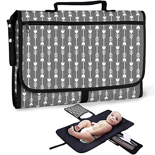 Cambiador Bebe Portatil Impermeable Plegable Regalos Originales Para Bebes Recien Nacidos Cambiador de Viaje Bolsillo para Almacenamiento MUBYTREE