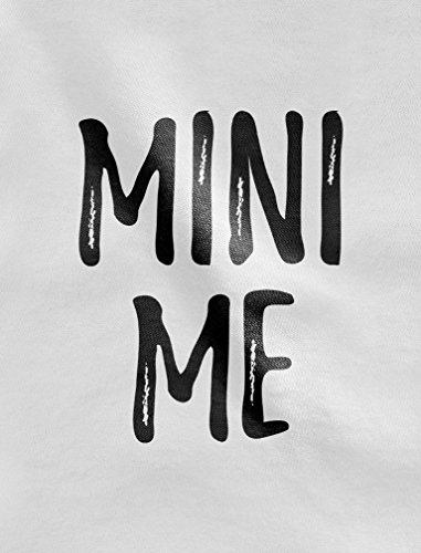 Camiseta Papá y Body Bebé, Regalos para Papas Primerizos, Ropa Papa Bebe - Me and Mini Me -Blanco X-Large/Bebé Blanco 3-6 Mes