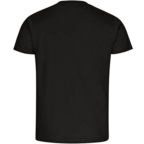 Camiseta para hombre Frisur Experte, color negro, talla S - 5XL Negro XXXL