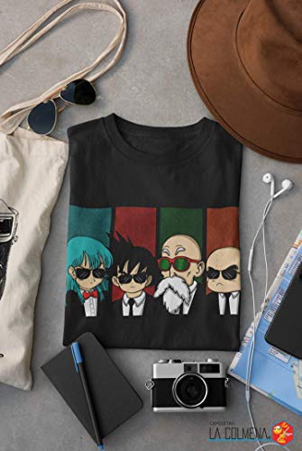 Camisetas La Colmena - 2239-Reservoir Kame -Dragon Ball - Reservoir Dogs (Melonseta) L