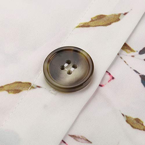 Camisetas Mujer Tirantes Sexy Verano 2019 ，BuyO Camiseta Botones Sin Mangas con Cuello En V Tops Sin Tirantes Camisas Gasa Casual Flojas Blusas