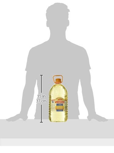 Capicua - Aceite refinado de girasol alto oleico 80%, 5 L