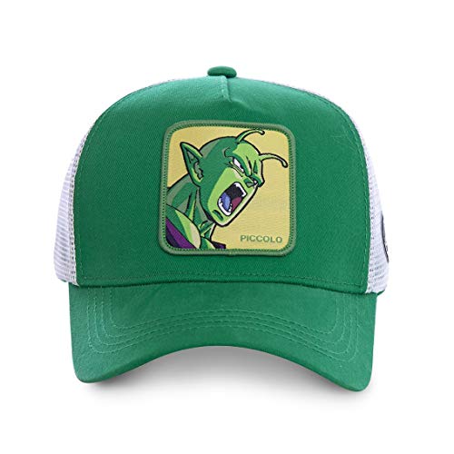 Capslab CL-DBZ2-1-PIC1 Gorras, Green, Talla única para Hombre