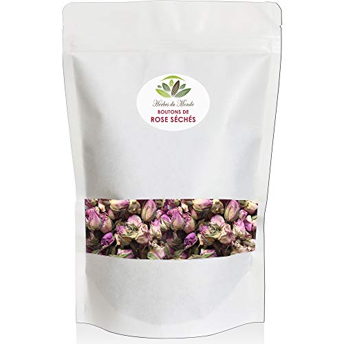 Capullos de rosa seca infusión relax - pétalos hermoso para el aroma embriagador de natural - desintoxicación y anti-Stress-infusión de 60 g