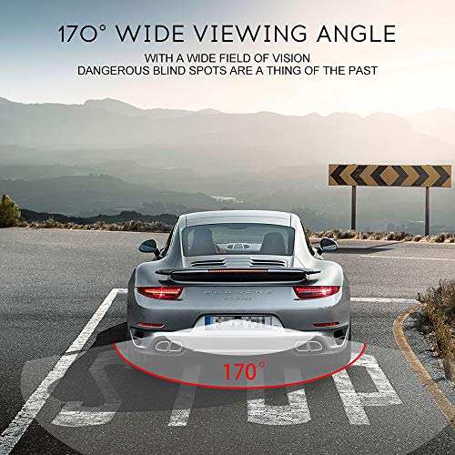 Car Rover Universal Car Rear View Cámara de Respaldo Chip CCD con la visión Nocturna Impermeable (Blanco)
