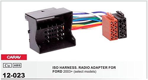 CARAV 11-046-23-7 2-DIN Marco de plástico para Radio Focus II, C-MAX 2005-2011; S-MAX, Fusion, Transit 2006-2011; Fiesta, Galaxy 2006-2008; Kuga 2008-2012