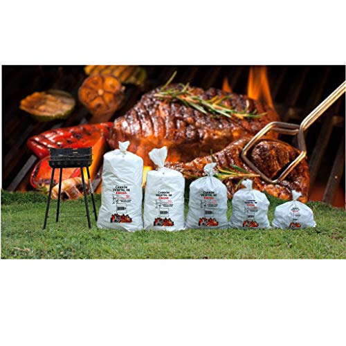 Carbón Vegetal Ecologico de Encina, para Barbacoas, Procedente de la Poda de Dehesas, Alto Poder calorífico, Larga Duración, Especial Barbacoas y Restaurantes. (Carbon 3Kg)