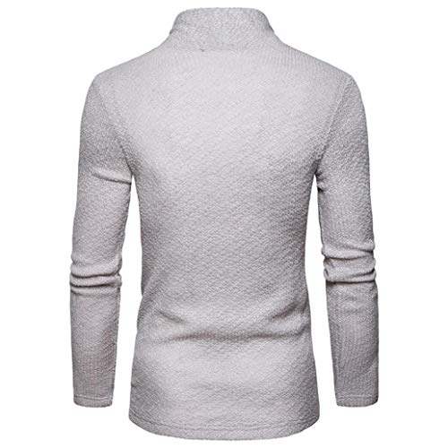 Cardigan Hombre Primavera Otoño Manga Larga Slim Fit Color Splicing Niñas Ropa Vintage Casual Cómodos Rebecas Chaqueta De Punto Jersey Suéter