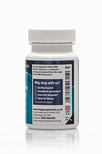 Cardo Mariano 3000mg - ¡Bote para 6 meses! - Apto para veganos - SimplySupplements