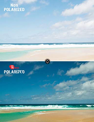 Carfia Gafas de Sol Polarizadas de Estilo Aviador Retro Metal de UV400 Protección para Deporte y Aire Libre Ciclismo Conducción Pesca Esquiar Golf Correr (Marco negro + lente gris)