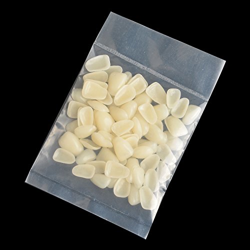 Carillas dentales AZDENT® - Fundas ultrafinas, blanqueadoras de resina para la cara anterior de los dientes superiores (A2), pack de 75 unidades.