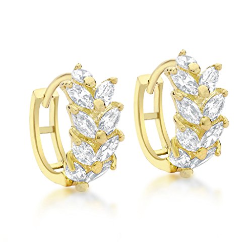 Carissima Gold Pendientes de mujer con oro amarillo de 9 quilates (375/1000), circonita