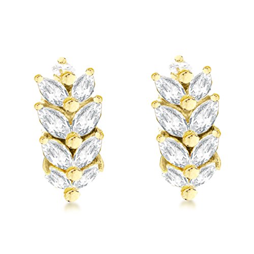 Carissima Gold Pendientes de mujer con oro amarillo de 9 quilates (375/1000), circonita