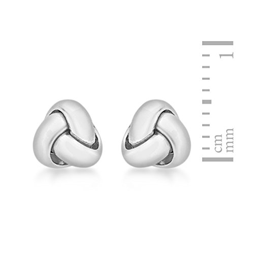 Carissima Gold Pendientes de mujer con oro blanco de 18 K (750)