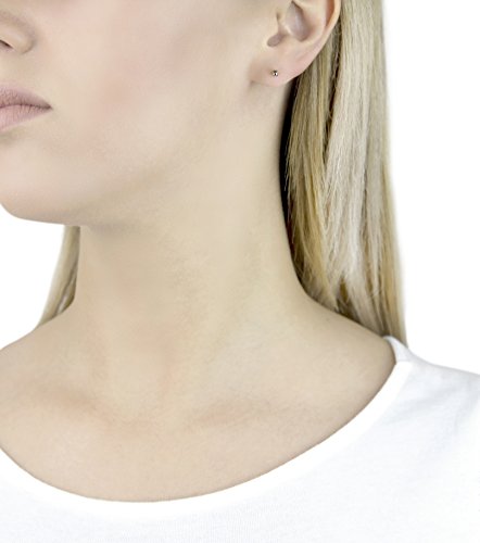 Carissima Gold Pendientes de mujer con oro blanco de 18 K (750)