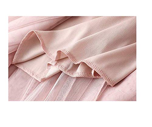 Carolilly Tulle Skirt Tutu Vintage Faldas para Mujer Tutu Ballet Under 51s Style Long Tulle Falda Mujer Rosa Negro