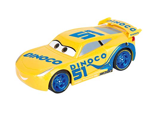 Carrera First - Disney Pixar Cars Circuito de Coches de Dinoco Cruz Ramirez, Pista de 2.4m