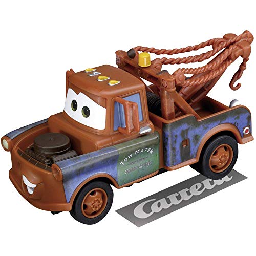 Carrera- GO Plus Coche Miniatura Disney Cars-Mater, Color marrón (20061183)
