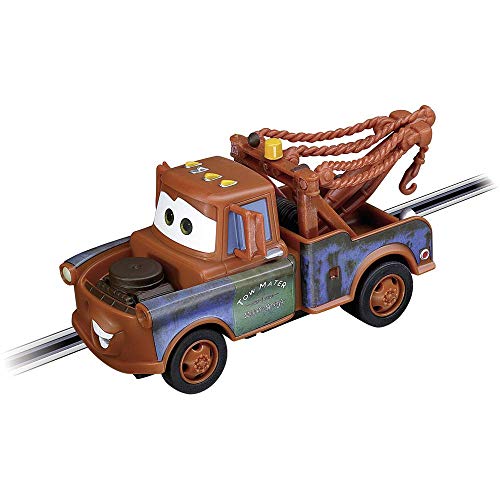 Carrera- GO Plus Coche Miniatura Disney Cars-Mater, Color marrón (20061183)