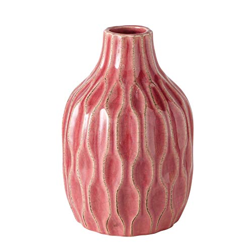 CasaJame 2 - Estructura decorativa (gres, 20,5 x 14 cm), color rosa claro