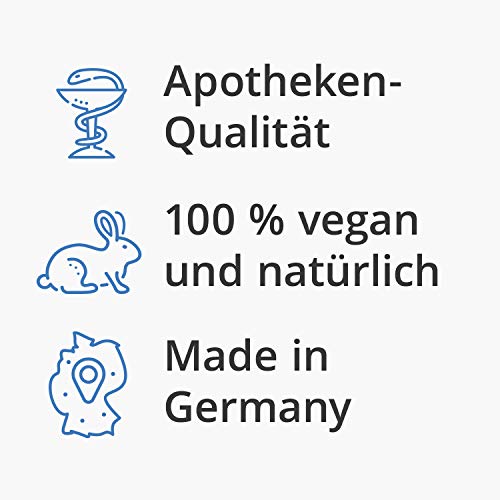 Casida - Sales de Epsom para Baño Vitale - magnesio para baño corporal o baño de pies - sulfato de magnesio original - altamente concentrado - la calidad de las farmacias - 1000g