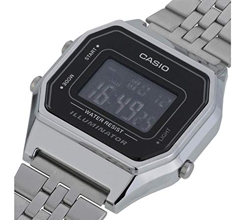 Casio Collection LA680WEA-1BEF Reloj de pulsera para Mujer, Negro